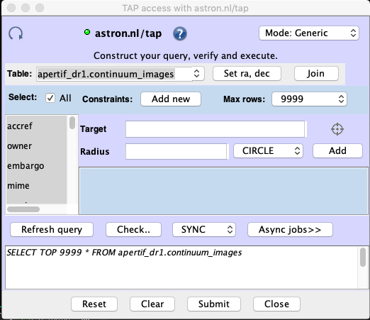 Relative flux error